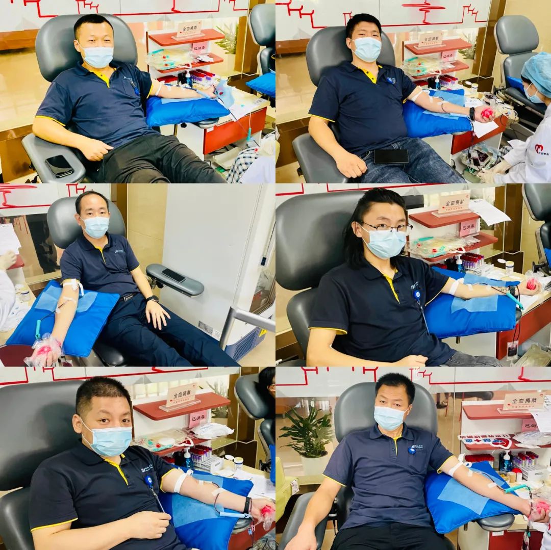9.24 建黨百年 熱血獻禮 ｜ 精華股份黨支部、工會(huì )組織無(wú)償獻血活動(dòng)(圖3)