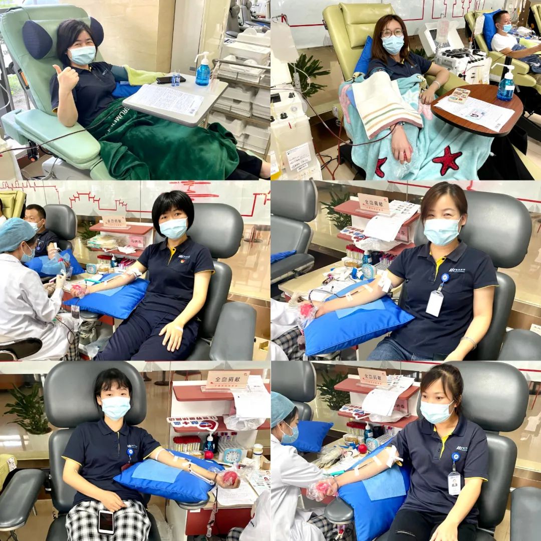 9.24 建黨百年 熱血獻禮 ｜ 精華股份黨支部、工會(huì )組織無(wú)償獻血活動(dòng)(圖4)